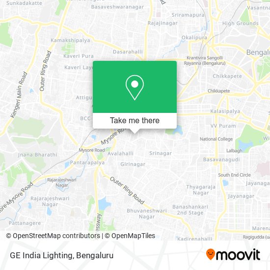 GE India Lighting map