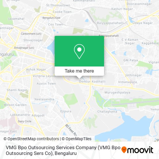 VMG Bpo Outsourcing Services Company (VMG Bpo Outsourcing Sers Co) map