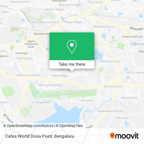 Cafes World Dosa Point map