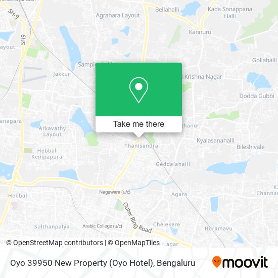 Oyo 39950 New Property (Oyo Hotel) map