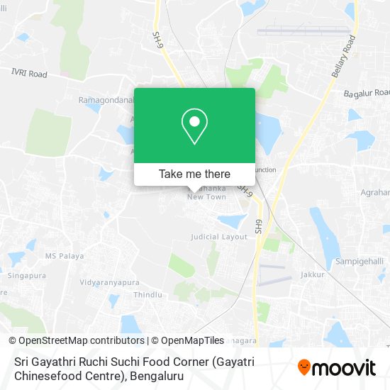 Sri Gayathri Ruchi Suchi Food Corner (Gayatri Chinesefood Centre) map