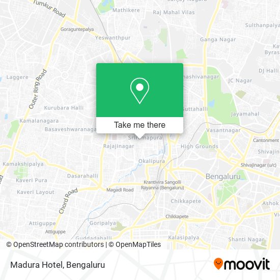Madura Hotel map