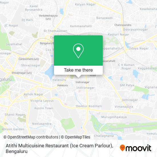 Atithi Multicuisine Restaurant (Ice Cream Parlour) map