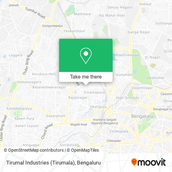 Tirumal Industries (Tirumala) map