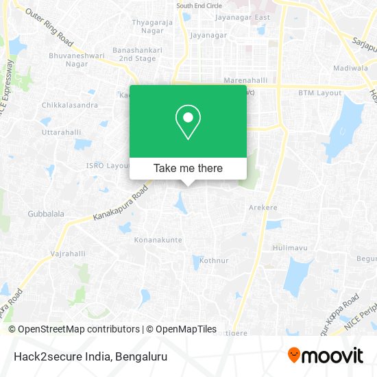 Hack2secure India map
