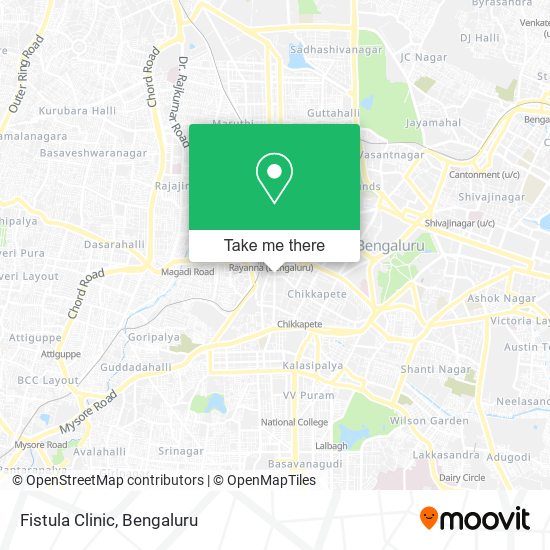 Fistula Clinic map