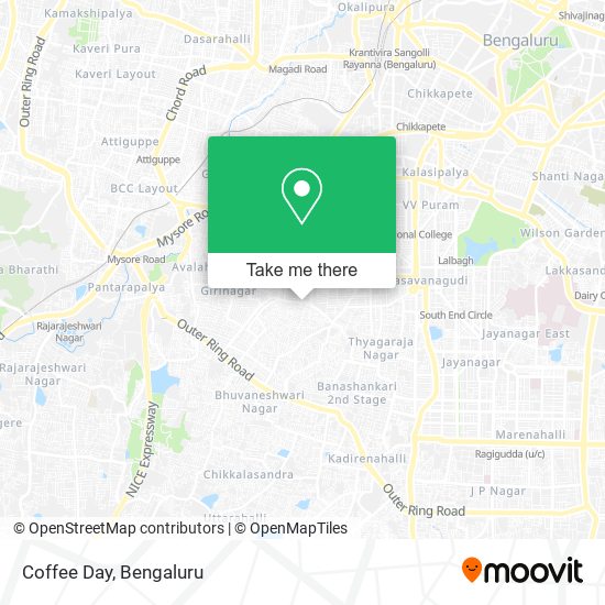 Coffee Day map
