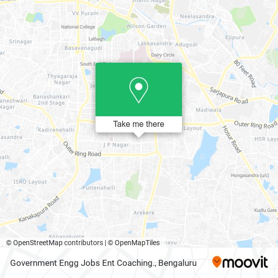Government Engg Jobs Ent Coaching. map