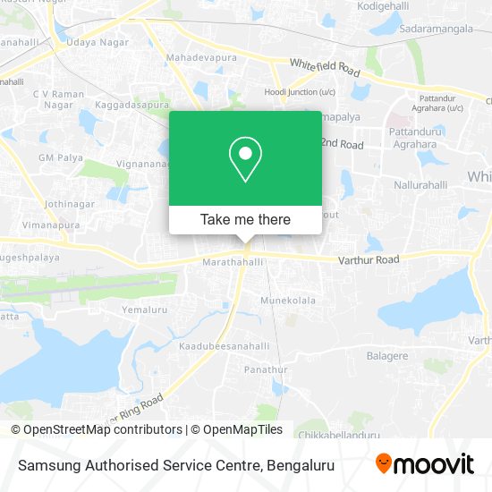 Samsung Authorised Service Centre map