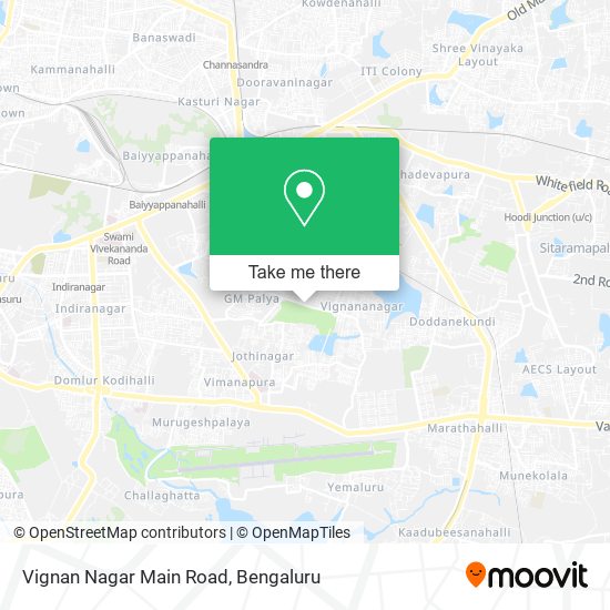 Vignan Nagar Main Road map
