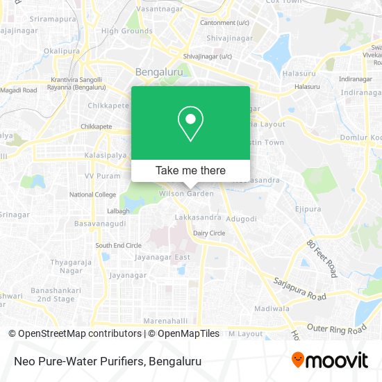 Neo Pure-Water Purifiers map