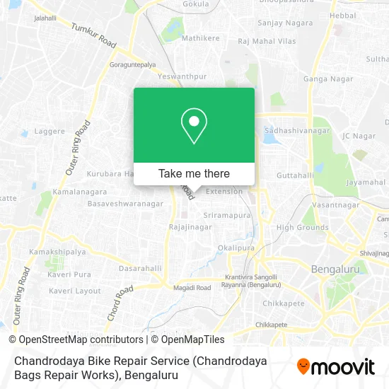 Chandrodaya Bike Repair Service (Chandrodaya Bags Repair Works) map