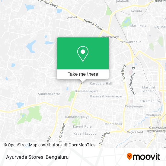 Ayurveda Stores map