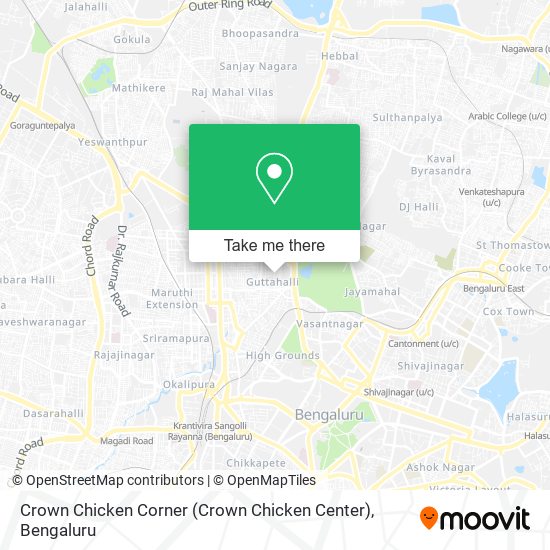 Crown Chicken Corner (Crown Chicken Center) map