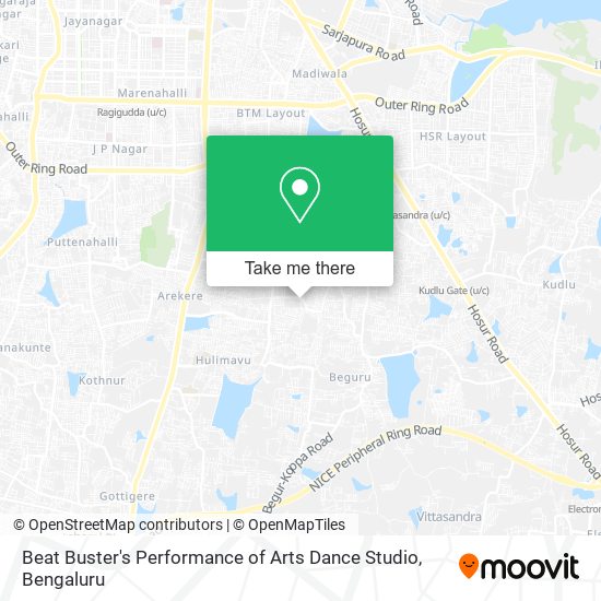 Beat Buster's Performance of Arts Dance Studio map