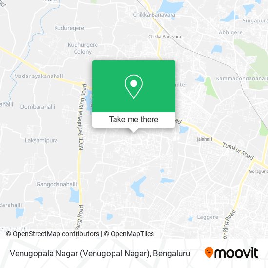 Venugopala Nagar (Venugopal Nagar) map