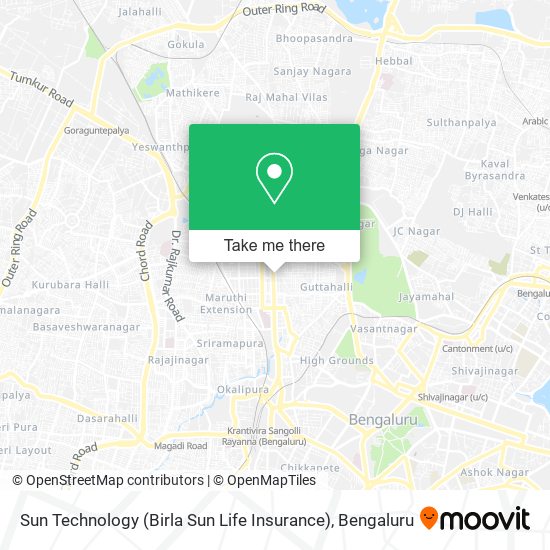 Sun Technology (Birla Sun Life Insurance) map