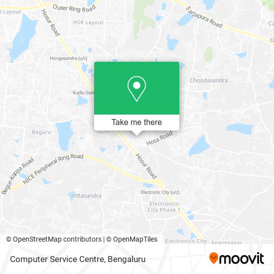 Computer Service Centre map
