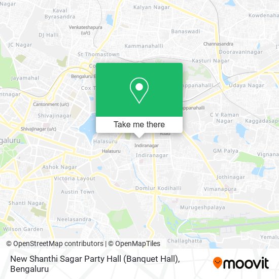 New Shanthi Sagar Party Hall (Banquet Hall) map