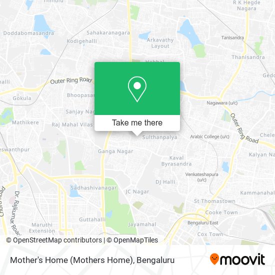 Mother's Home (Mothers Home) map