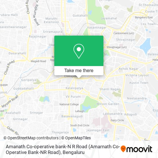 Amanath Co-operative bank-N R Road (Amarnath Co-Operative Bank-NR Road) map
