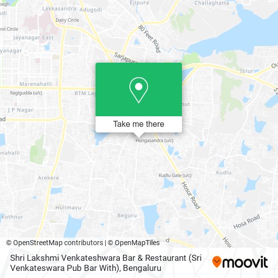 Shri Lakshmi Venkateshwara Bar & Restaurant (Sri Venkateswara Pub Bar With) map