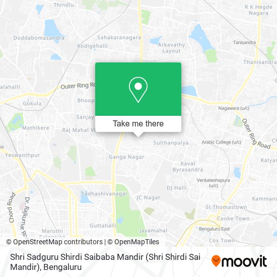 Shri Sadguru Shirdi Saibaba Mandir (Shri Shirdi Sai Mandir) map