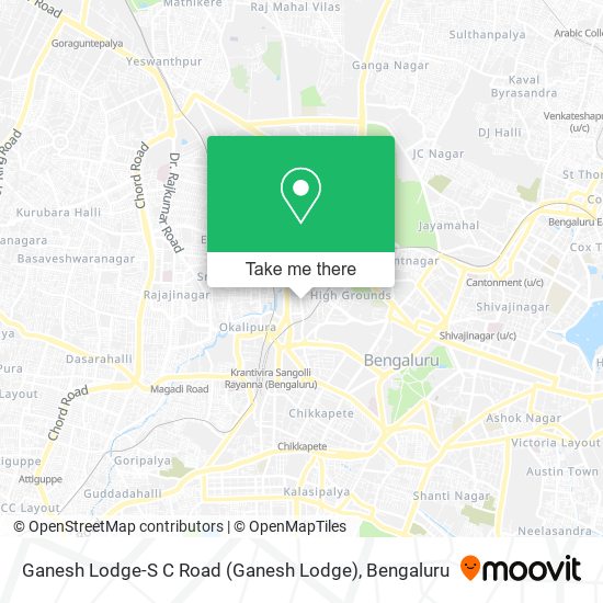 Ganesh Lodge-S C Road map
