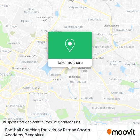 Football Coaching for Kids by Raman Sports Academy map