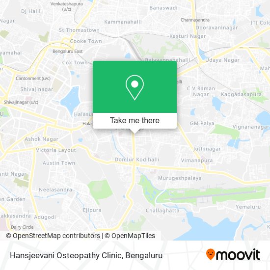 Hansjeevani Osteopathy Clinic map