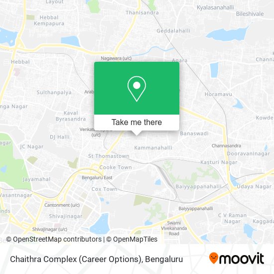 Chaithra Complex (Career Options) map