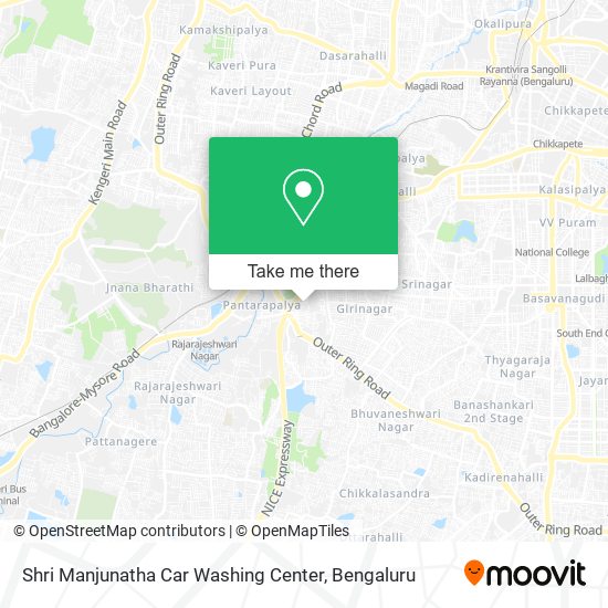 Shri Manjunatha Car Washing Center map