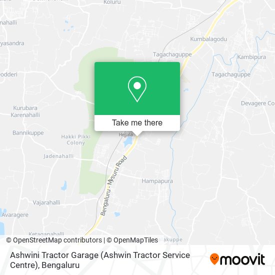 Ashwini Tractor Garage (Ashwin Tractor Service Centre) map