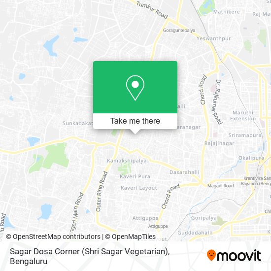 Sagar Dosa Corner (Shri Sagar Vegetarian) map