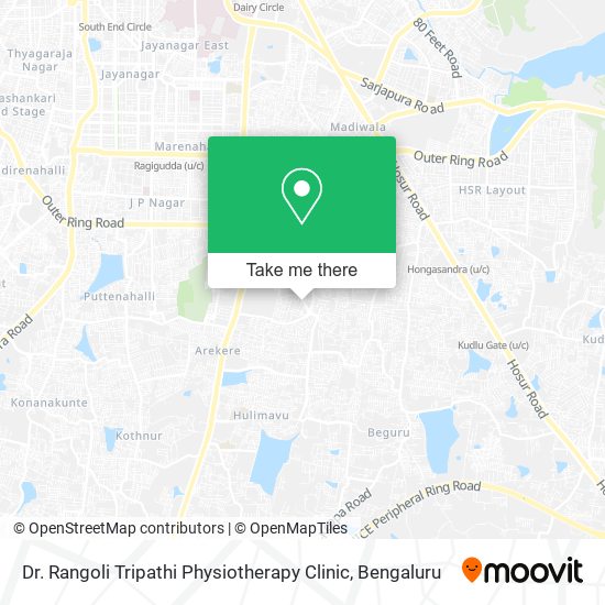 Dr. Rangoli Tripathi Physiotherapy Clinic map