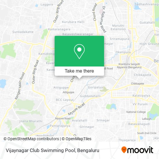 Vijaynagar Club Swimming Pool map