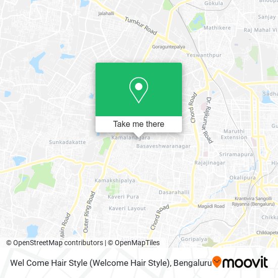 Wel Come Hair Style (Welcome Hair Style) map