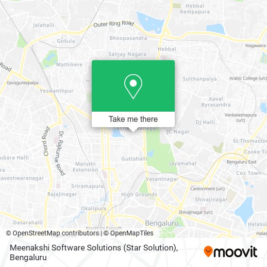 Meenakshi Software Solutions (Star Solution) map