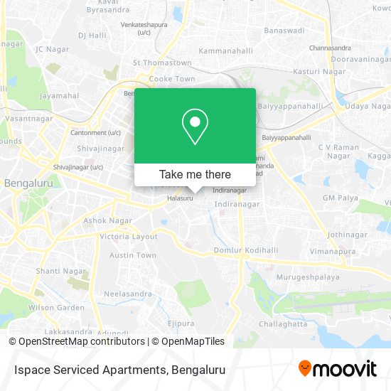 Ispace Serviced Apartments map