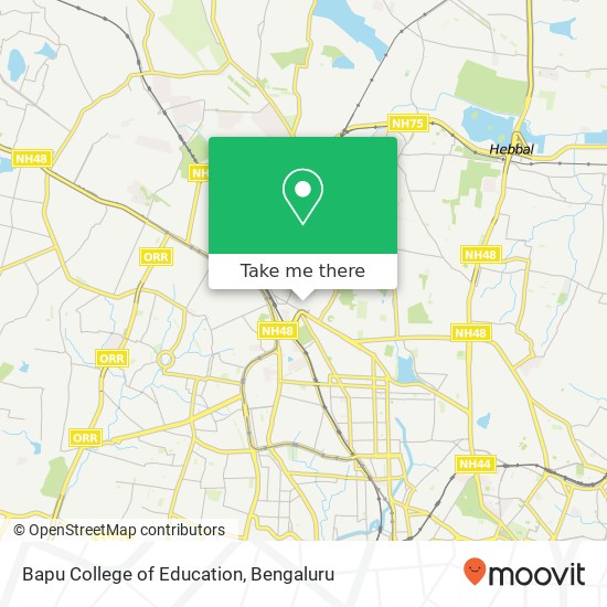 Bapu College of Education map