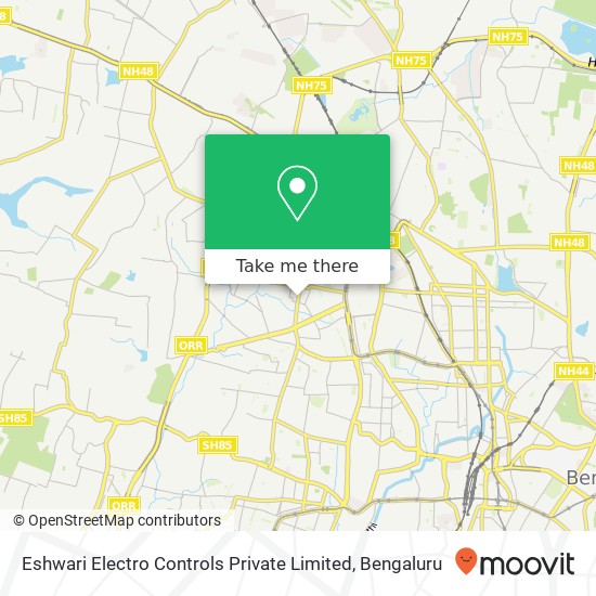 Eshwari Electro Controls Private Limited map