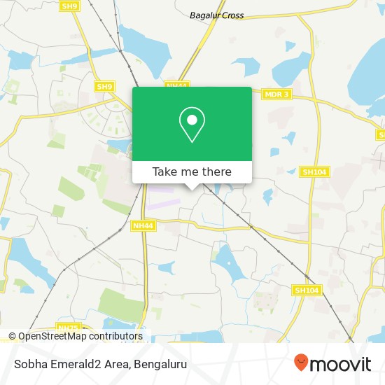 Sobha Emerald2 Area map