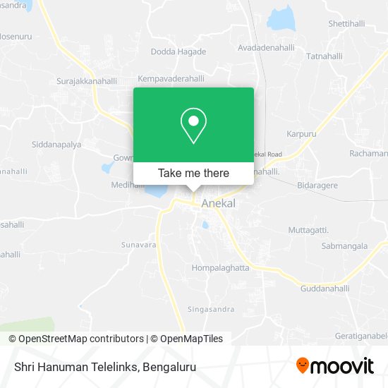 Shri Hanuman Telelinks map