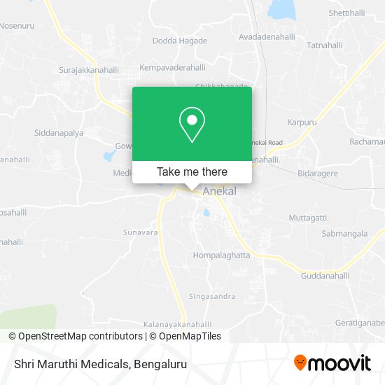 Shri Maruthi Medicals map