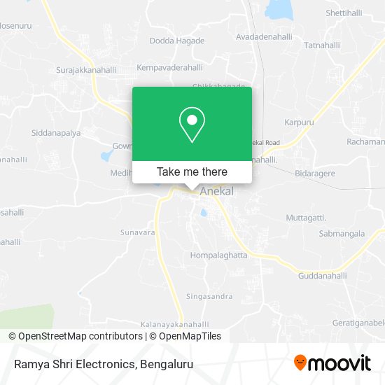 Ramya Shri Electronics map