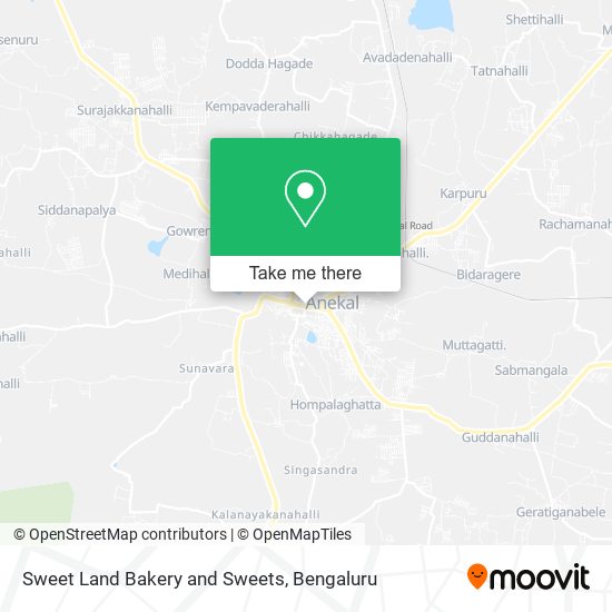 Sweet Land Bakery and Sweets map