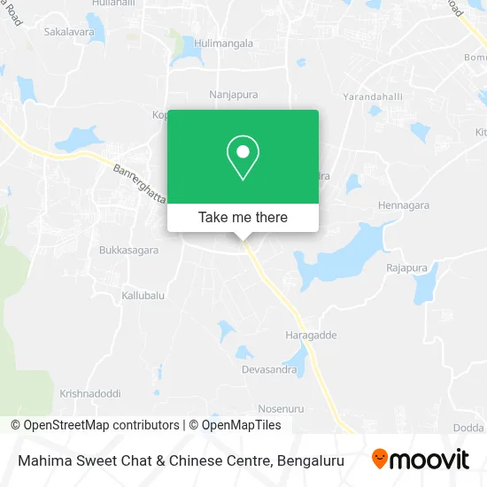 Mahima Sweet Chat & Chinese Centre map