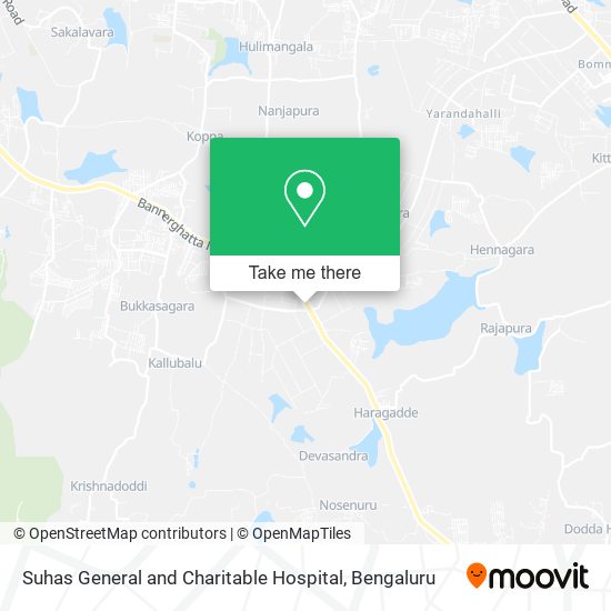 Suhas General and Charitable Hospital map