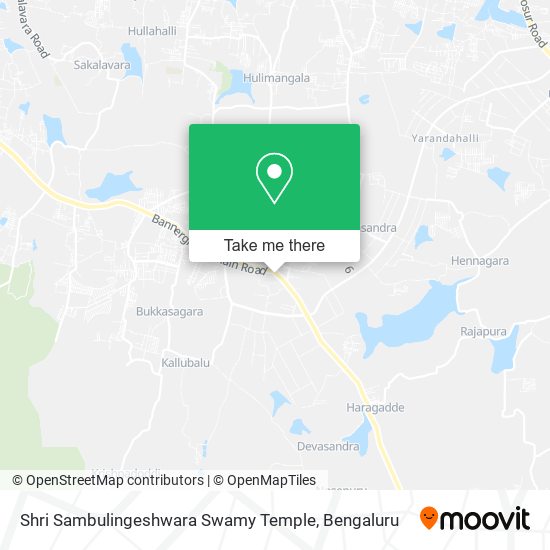Shri Sambulingeshwara Swamy Temple map