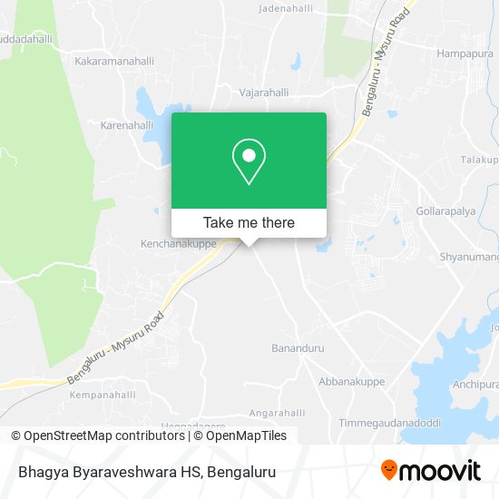 Bhagya Byaraveshwara HS map